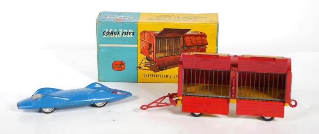 Appraisal: VINTAGE DIE-CAST TOYSMajor Corgi Chipperfields Circus Animal Cage with original