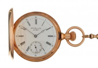 Appraisal: H N Squire Sons k Gold H C Pocket Watch