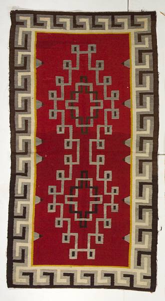 Appraisal: A Navajo rug size approximately ft in x ft in