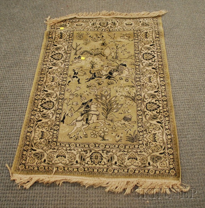 Appraisal: Machine-made Oriental-style Rug th century ft in x ft in