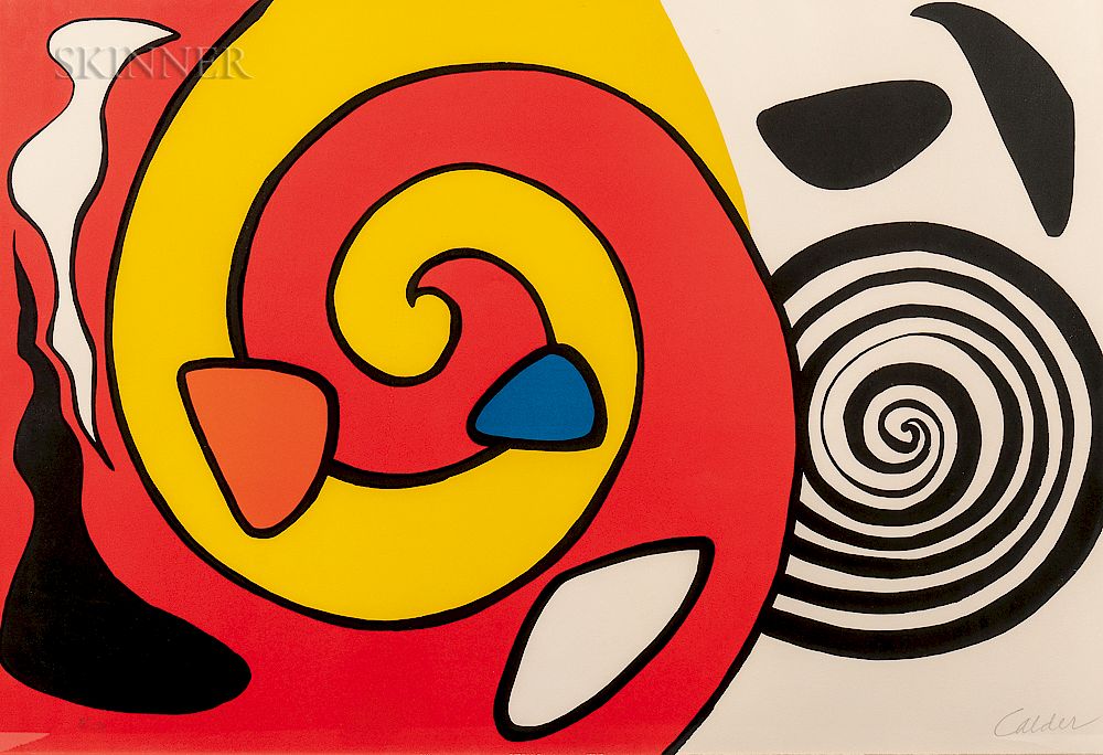 Appraisal: Alexander Calder American - Untitled Alexander Calder American - Untitled