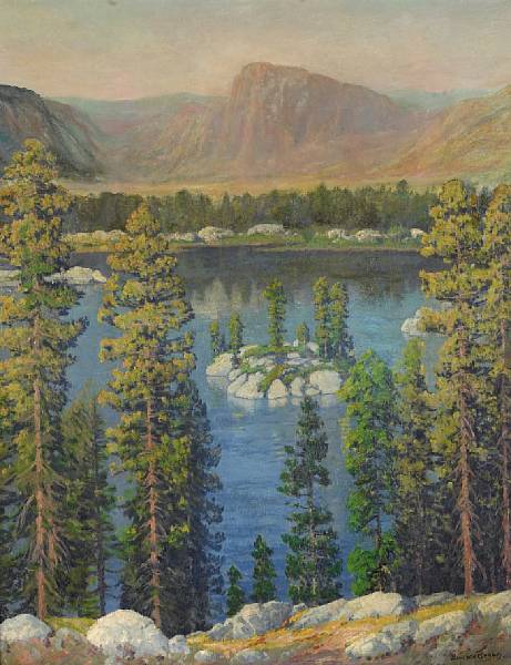 Appraisal: Maurice Braun American - Lower Gale Lake High Sierras signed