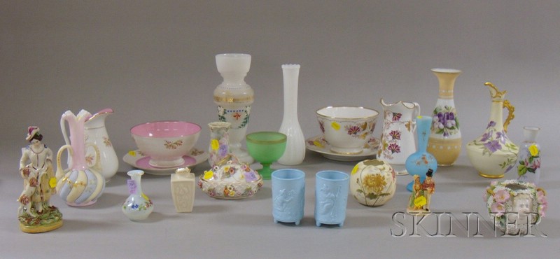 Appraisal: Fourteen Pieces of Assorted Decorative and Collectible Ceramics and Ten