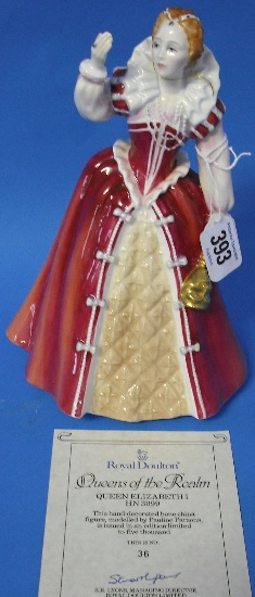 Appraisal: Royal Doulton Figure Queen Elizabeth I HN limited edition with