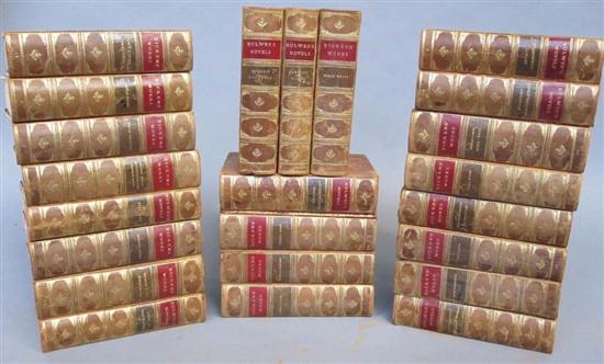 Appraisal: WORK OF CHARLES DICKENS volumes Dana Estes publisher Three quarters