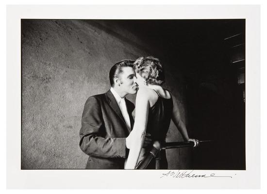 Appraisal: Alfred Wertheimer b The Kiss photograph Gelatin silver print printed