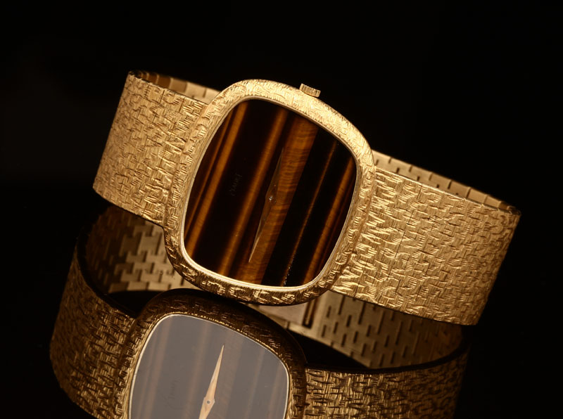 Appraisal: A gentlemen's Piaget K yellow gold wristwatch With K yellow