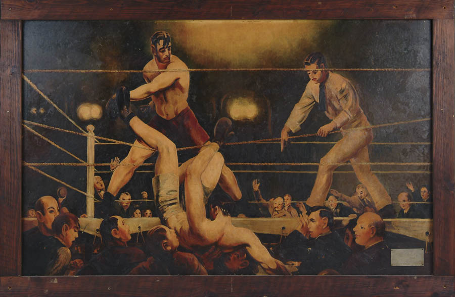 Appraisal: AFTER GEORGE WESLEY BELLOWS American - DEMPSEY - FIRPO Large