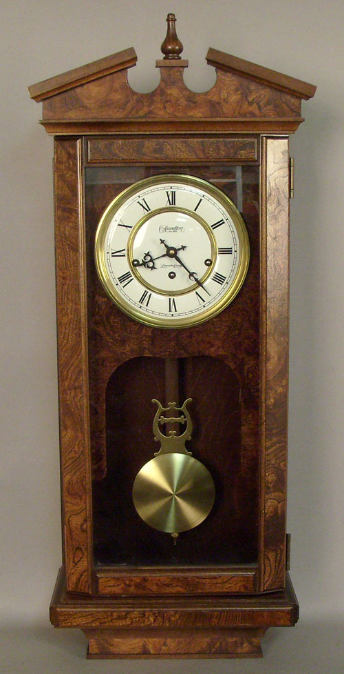 Appraisal: Contemporary Hamilton Lancaster County wall clock h