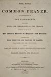 Appraisal: EARLY RELIGIOUS TEXT - 'The Book of Common Prayer' Oxford