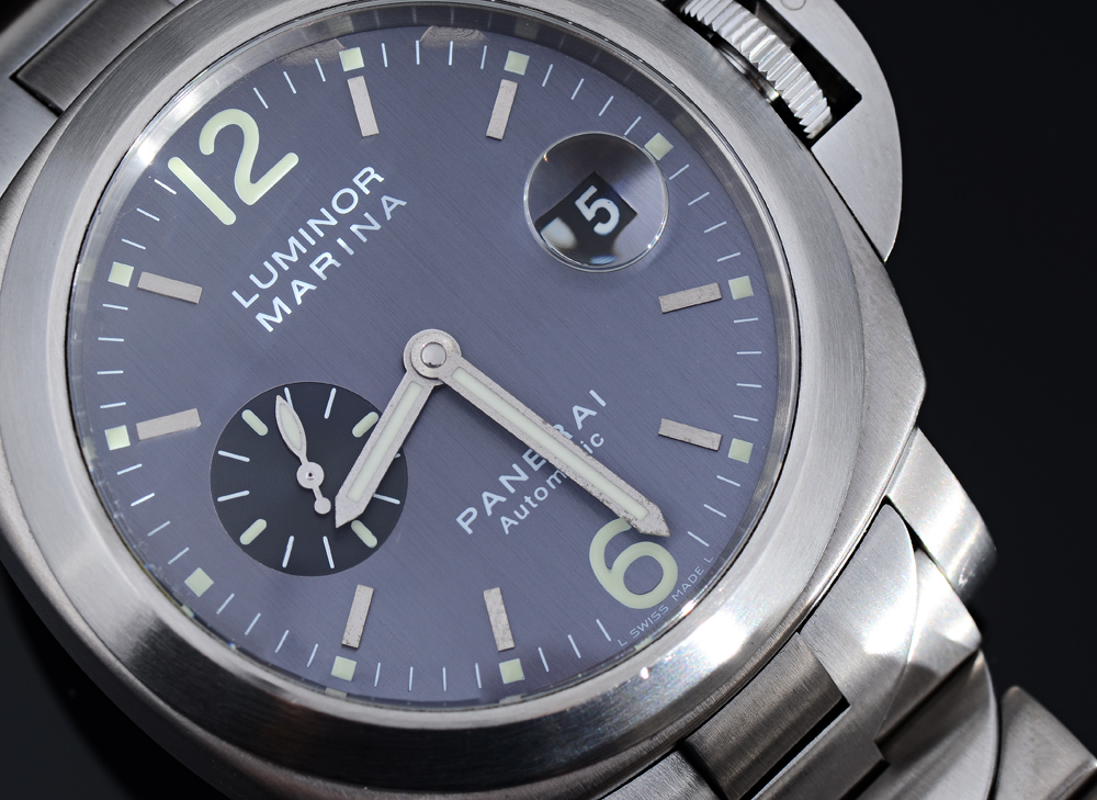 Appraisal: PANERAI LUMINOR MARINA AUTOMATIC WATCH Ca The mm case is