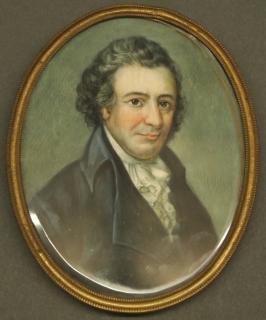 Appraisal: Portrait miniature of Thomas Paine A th Century Portrait Miniature