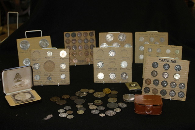 Appraisal: A COLLECTION OF MISCELLANEOUS COINAGE including half crowns a shilling