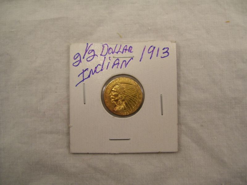 Appraisal: - Indian Dollar Gold Piece No grading guarantee