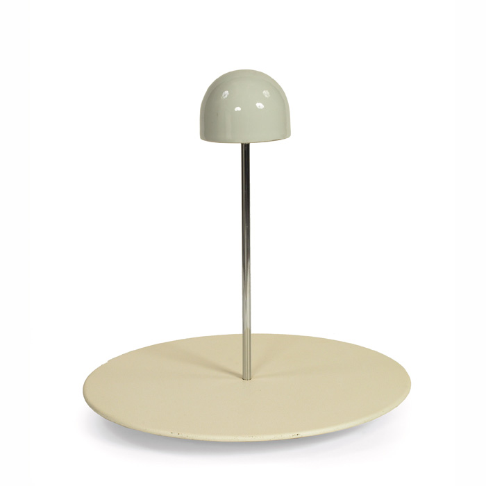 Appraisal: Vico Magistretti Nemea table lamp by Artemide Italy white lacquered