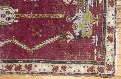 Appraisal: Small Red-Ground Rug