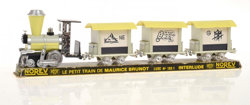 Appraisal: INTERLUDE NOREV MAURICE BRUNOT TRAIN DELUX VERSION WITH LOCO X