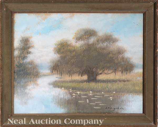 Appraisal: Alexander John Drysdale American Louisiana - Live Oak Louisiana Bayou