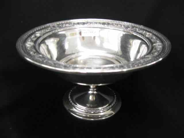 Appraisal: International ''Wedgwood'' Sterling CenterpieceCompote '' diameter '' tall grams