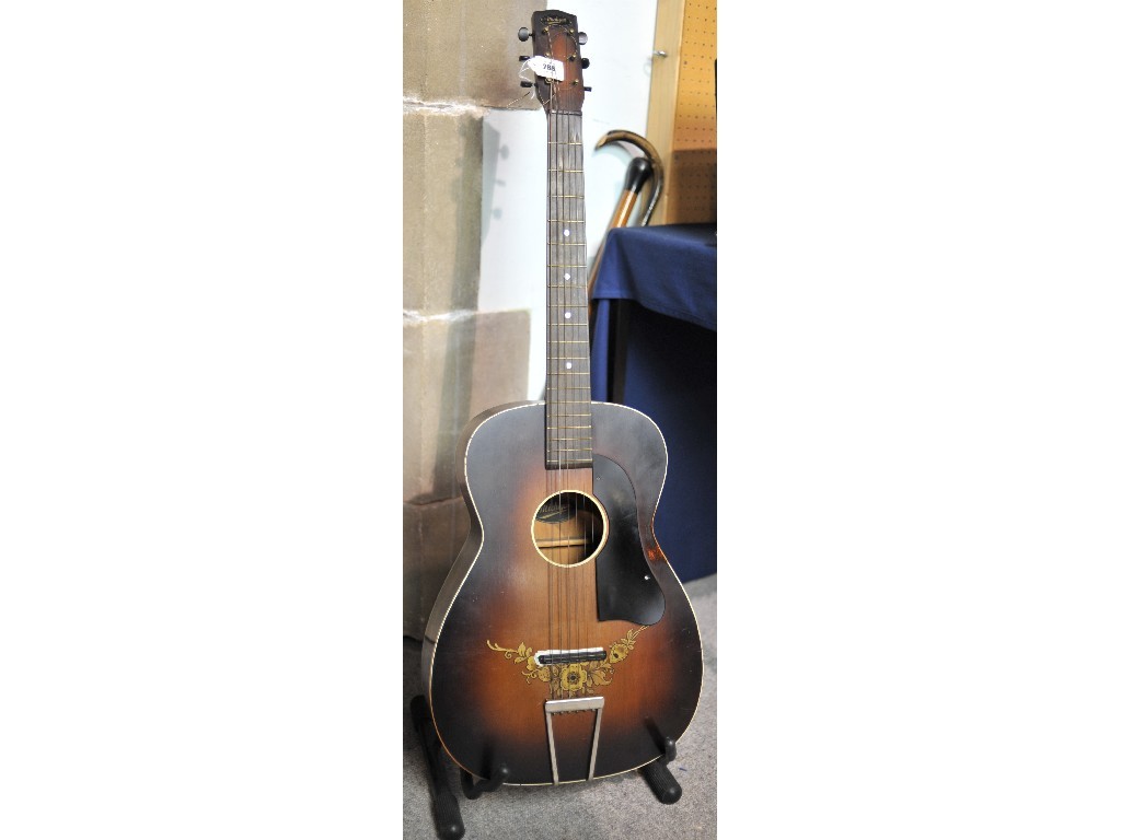 Appraisal: Six string acoustic guitar - 'The Michigan' case available