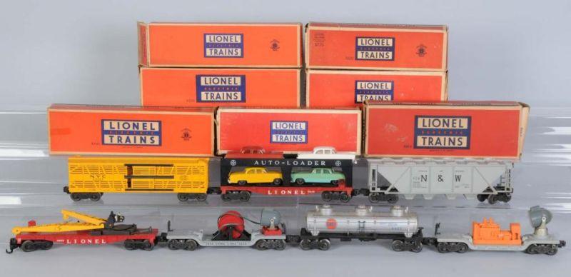 Appraisal: Lot of Lionel Rolling Stock Freight Cars in OB Description