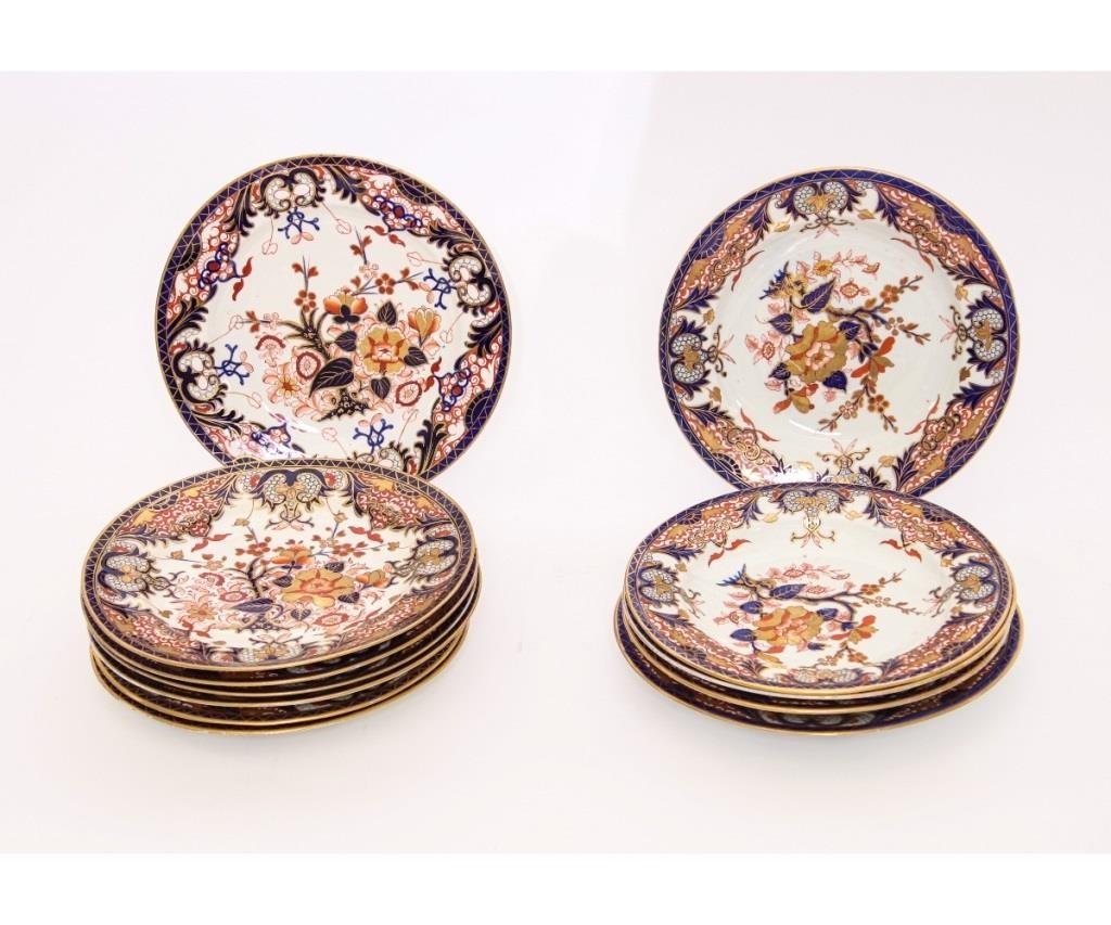 Appraisal: Twelve Royal Crown Derby plates and deep plates in the