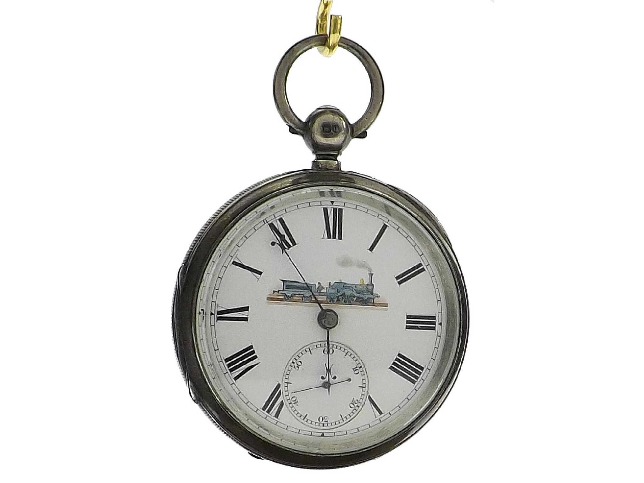 Appraisal: Silver fusee lever pocket watch London signed John Mason Rotherham