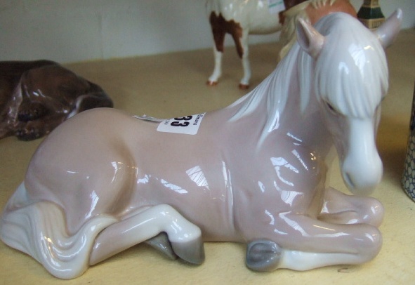 Appraisal: A Lladro figure of a resting pony