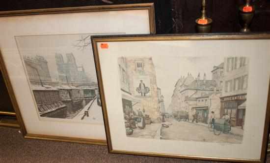 Appraisal: Tabik Frantisek Simon th c ''Petit Pont Notre Dame'' and