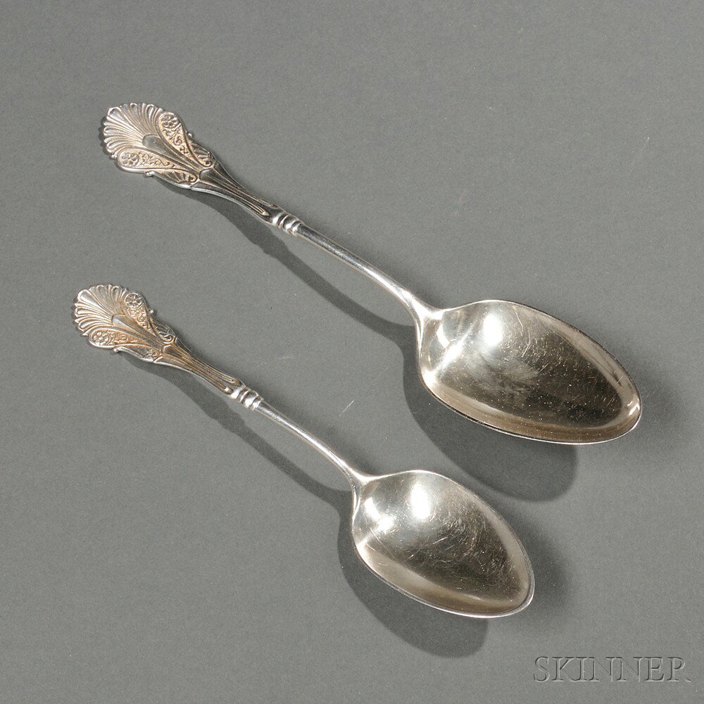 Appraisal: Seventeen Pieces of Corinthian Pattern Sterling Silver Flatware New York