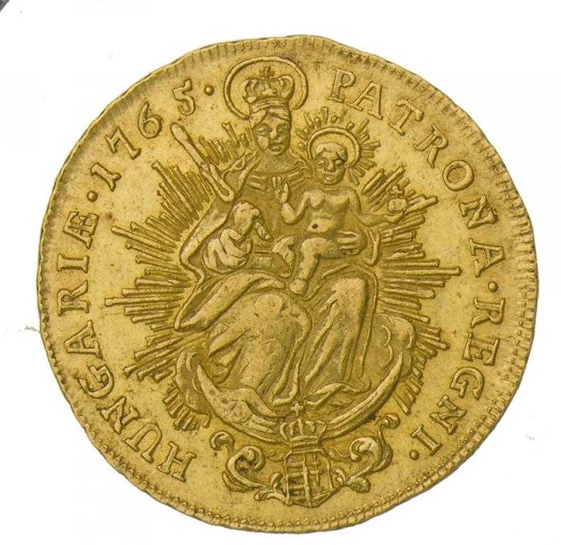 Appraisal: HUNGARY MARIA THERESA GOLD TWO DUCATS KREMNITZ GM good Very