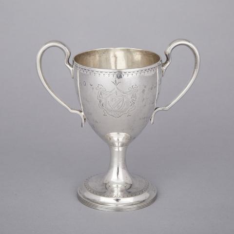 Appraisal: George III Irish Silver Two-Handled Cup Joseph Jackson height cm