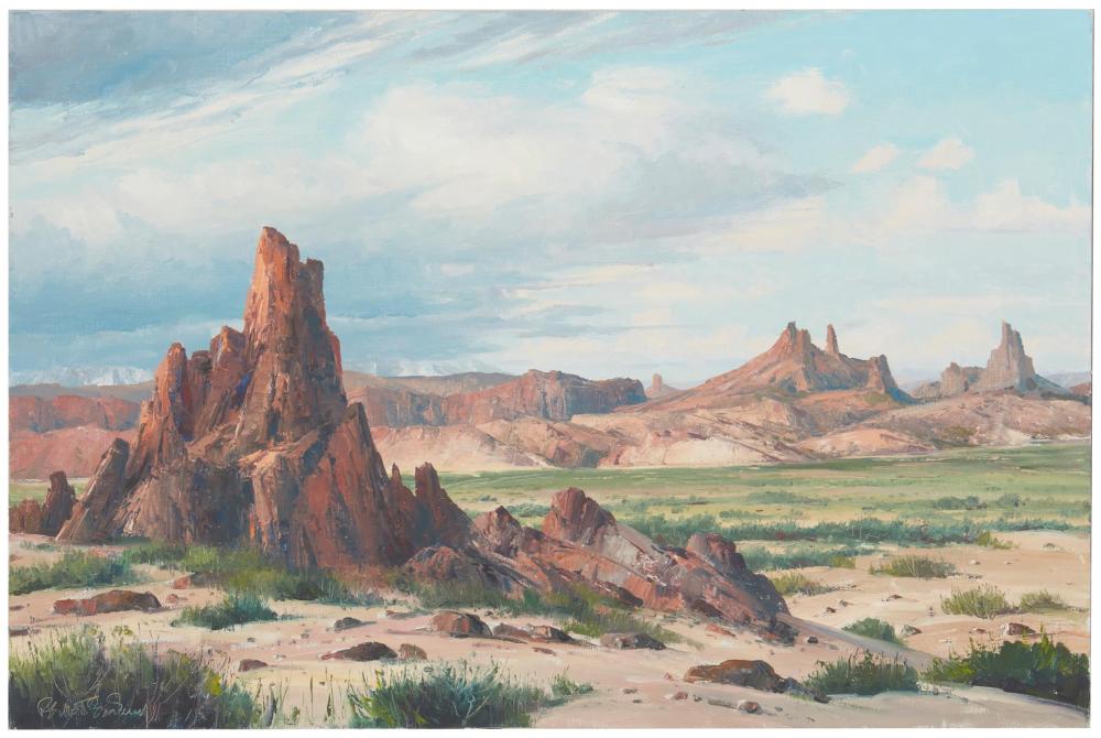 Appraisal: Bennett Bradbury - Carmel CA Acoma Indian Reservation N M