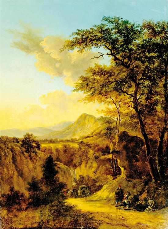 Appraisal: John Frederick Kensett manner of New York - LANDSCAPE circa