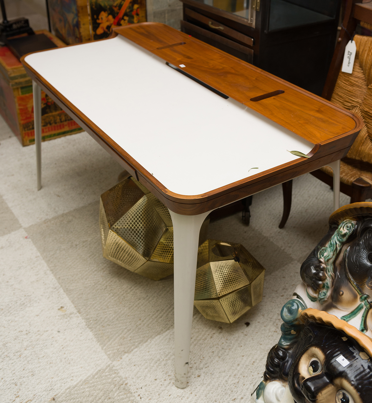 Appraisal: A HERMAN MILLER MOULDED LAMINATE DESK h x w x