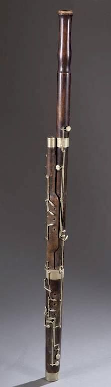 Appraisal: Bassoon Bassoon Possibly France Wood wind instrument This instrument has