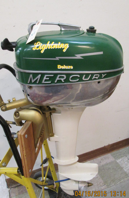 Appraisal: KIEKHAEFER MERCURY MODEL KE LIGHTNING DELUXE OUTBOARD MOTOR hp two