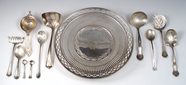 Appraisal: ESTATE COLLECTION OF STERLING PIECES pieces to include International silver