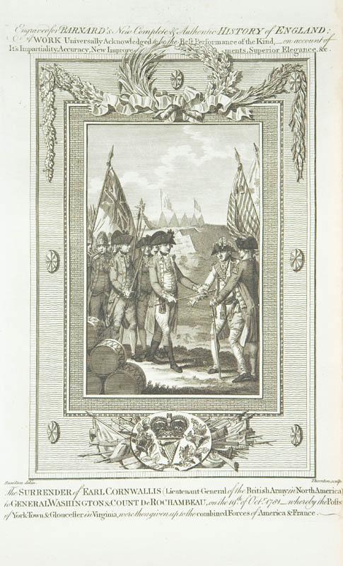 Appraisal: PRINT FROM BARNARD'S NEW COMPLETE AUTHENTIC HISTORY OF ENGLAND Engraving