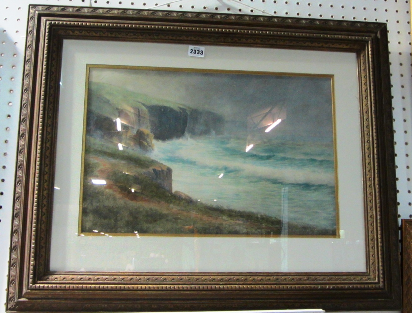 Appraisal: R Borlase Smart Coastal scene watercolour signed