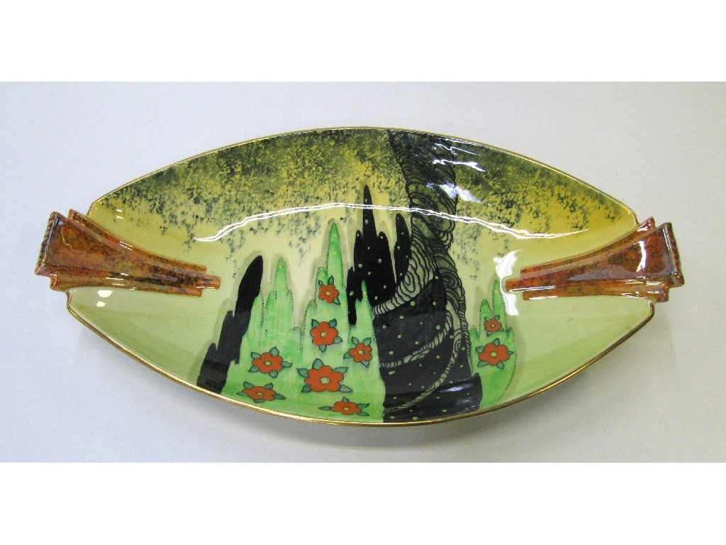 Appraisal: Carlton Ware 'Spangled Tree' pattern dish no