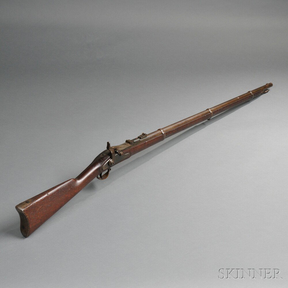 Appraisal: Model Allin Conversion Trapdoor Springfield c walnut stock with light