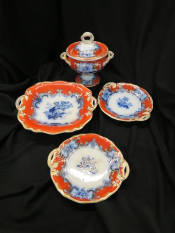 Appraisal: pcs Early English Ironstone tureen underplates cake plate