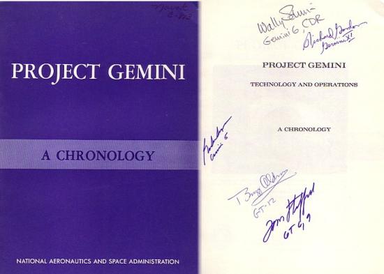 Appraisal: Project Gemini Technology and Operations A Chronology An almost day-by-day