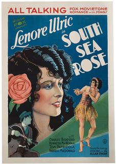 Appraisal: South Sea Rose Fox One sheet x Tropical island romantic