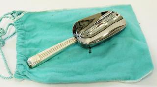 Appraisal: Tiffany Art Deco Sterling Century Ice Scoop With three lines