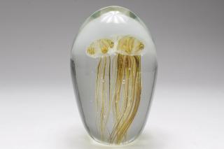 Appraisal: Attrib to Richard Satava Art Glass Sculpture Attributed to Richard