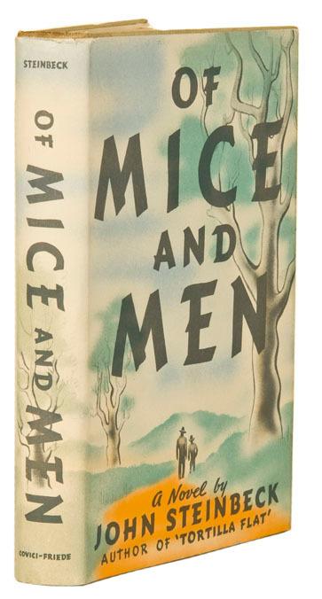 Appraisal: STEINBECK John - Of Mice and Men New York Viking