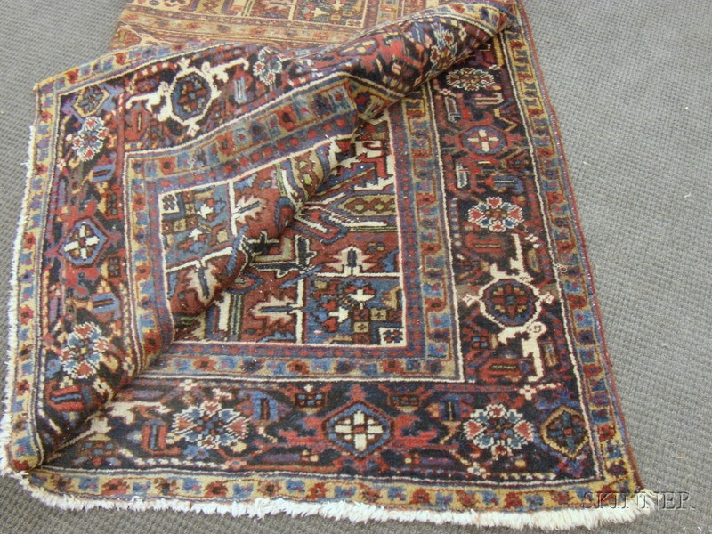 Appraisal: Heriz Carpet Northwest Persia th century ft in x ft