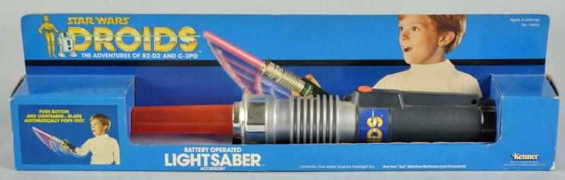 Appraisal: Star Wars Droids Red Lightsaber Description Never opened in original